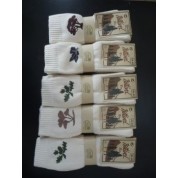 chaussettes bouclette en coton biologique