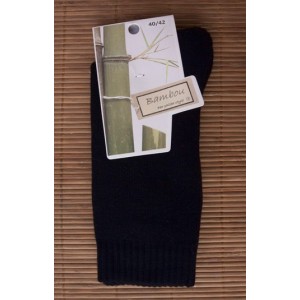 Chaussettes en bambou Rando/travail (2 paires) - noir